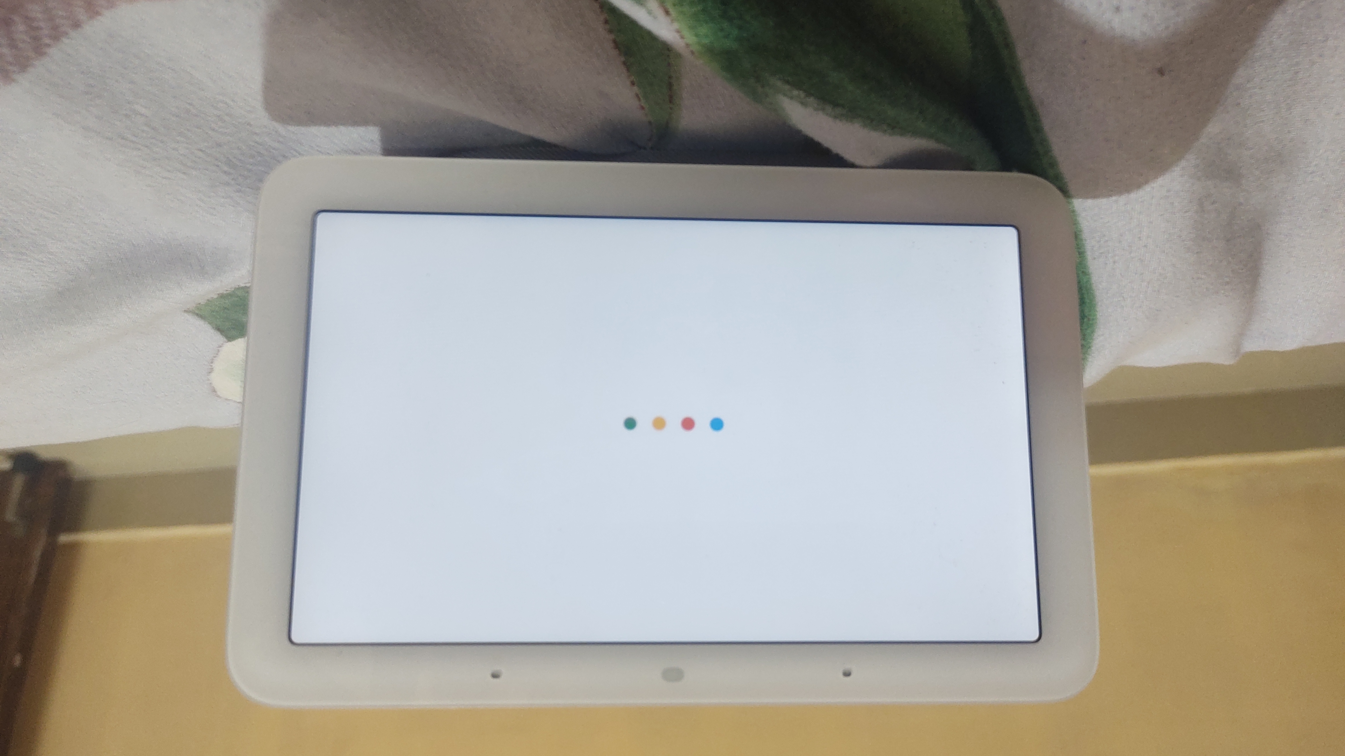 Google Nest Hub Update Screen