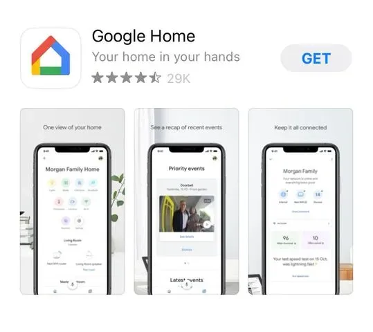 Google TV with Chromecast - Google Home App
