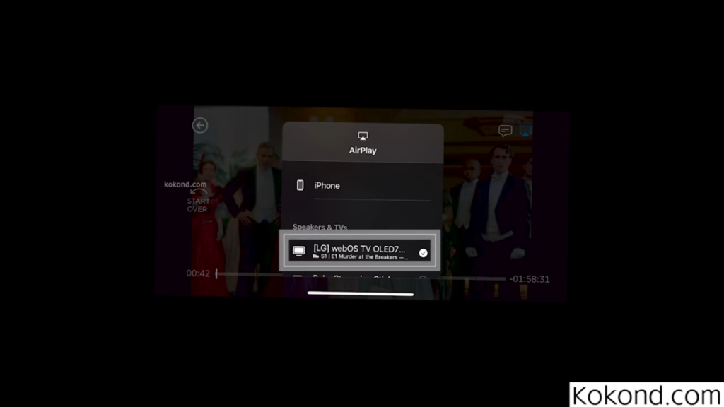 Watch Philo on LG TV - AirPlay from iOS Devices
